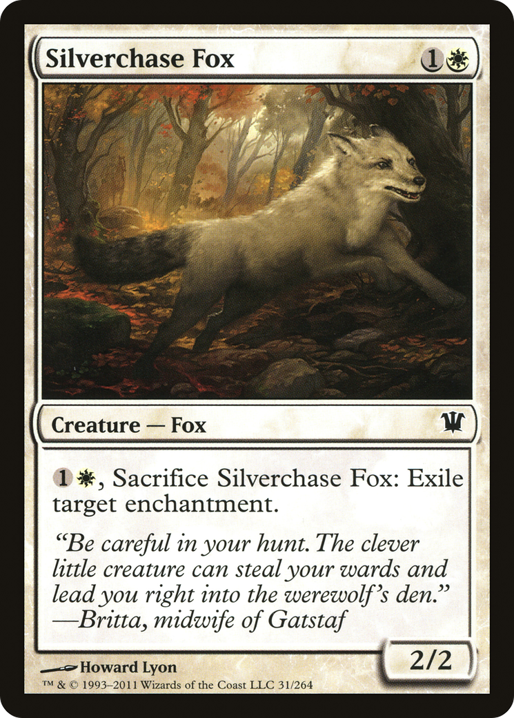 Silverchase Fox [Innistrad]-1