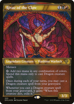 Rivaz of the Claw (Showcase Textured) [Dominaria United]-1