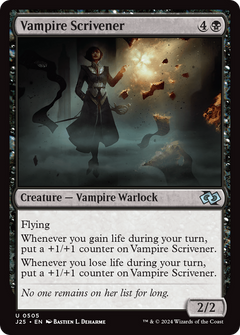 Vampire Scrivener (J25-505) - Foundations Jumpstart-1
