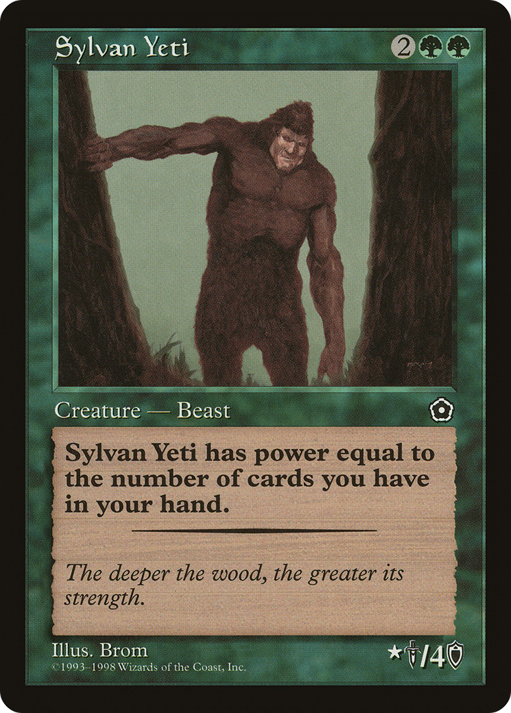 Sylvan Yeti [Portal Second Age]-1