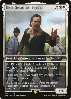 Rick, Steadfast Leader [Secret Lair Drop Series]-1