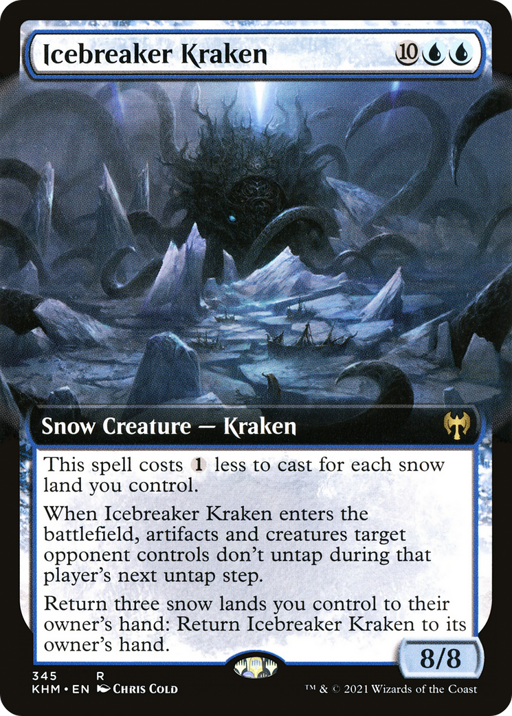 Icebreaker Kraken (Extended Art) [Kaldheim]-1