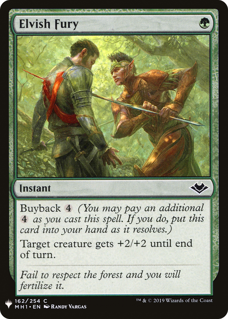 Elvish Fury [Mystery Booster]-1