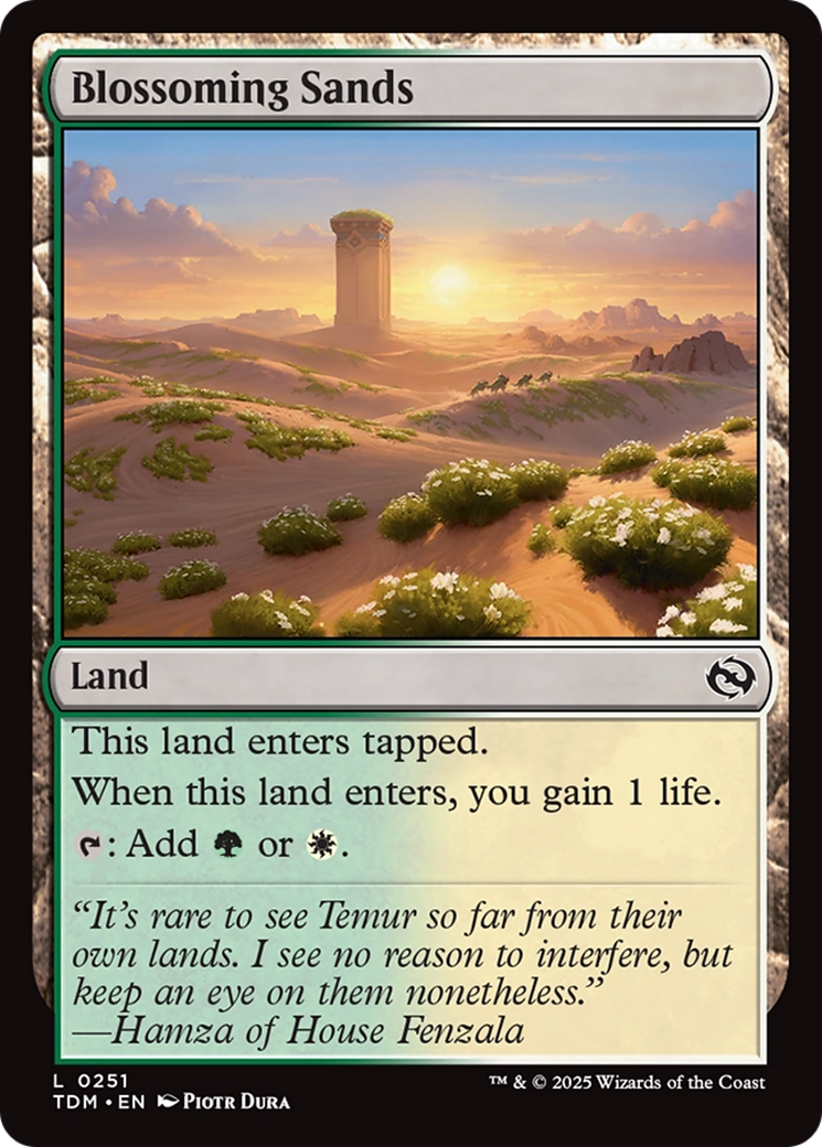 Blossoming Sands [Tarkir: Dragonstorm]-1