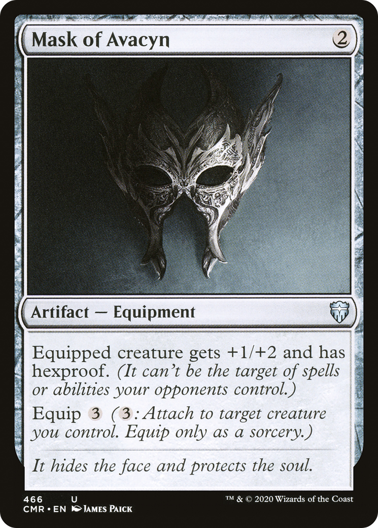 Mask of Avacyn [Commander Legends]-1
