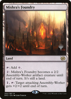 Mishra's Foundry (Promo Pack) [The Brothers' War Promos]-1