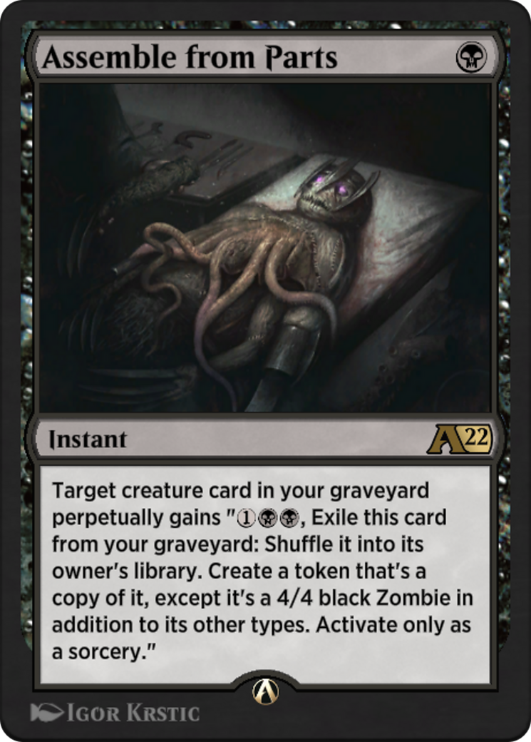 Assemble from Parts (Y22-025) - Alchemy: Innistrad-1