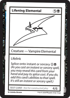 Lifening Elemental [Mystery Booster 2 Playtest Cards]-1