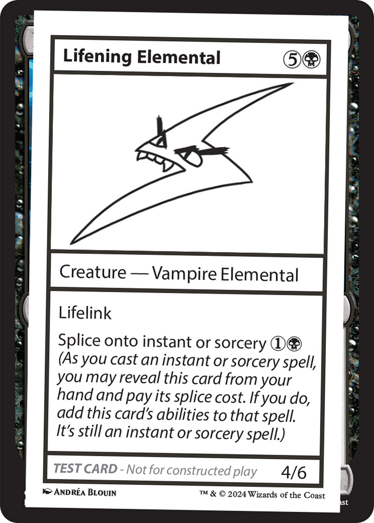 Lifening Elemental [Mystery Booster 2 Playtest Cards]-1
