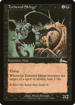 Tethered Skirge [Urza's Legacy]-1