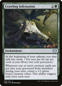 Crawling Infestation [Innistrad: Crimson Vow]-1