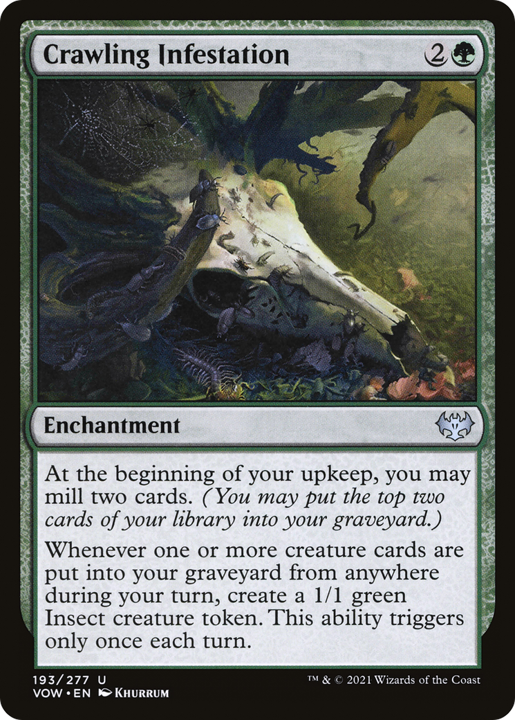Crawling Infestation [Innistrad: Crimson Vow]-1
