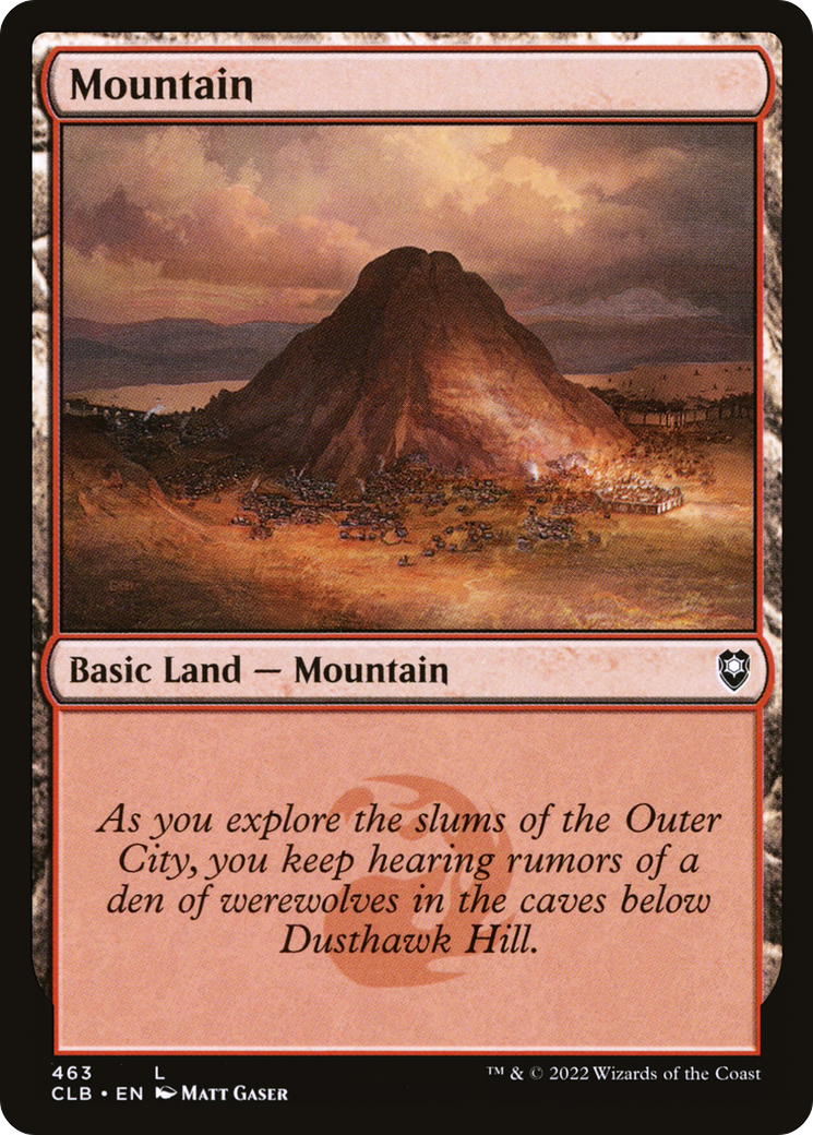 Mountain (463) [Commander Legends: Battle for Baldur's Gate]-1