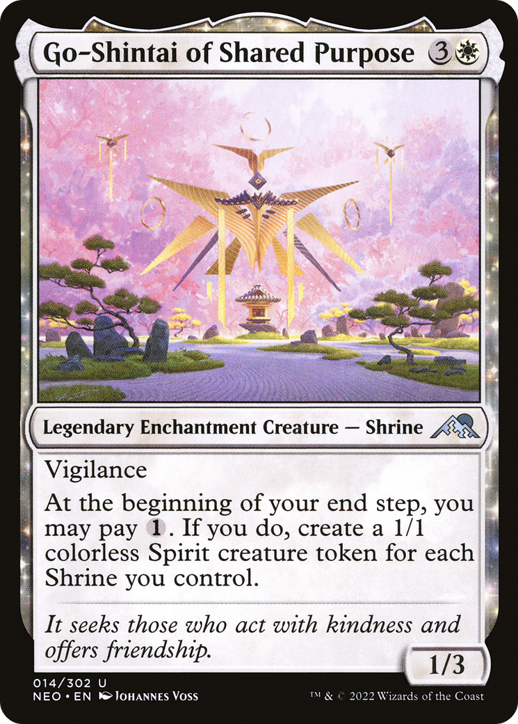 Go-Shintai of Shared Purpose [Kamigawa: Neon Dynasty]-1
