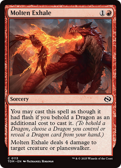 Molten Exhale [Tarkir: Dragonstorm]-1
