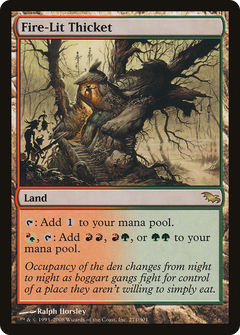 Fire-Lit Thicket [Shadowmoor]-1