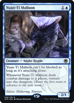 Yuan-Ti Malison (AFR&-086) - Adventures in the Forgotten Realms Promos Foil-1