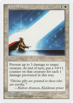 Sacred Boon [Fifth Edition]-1