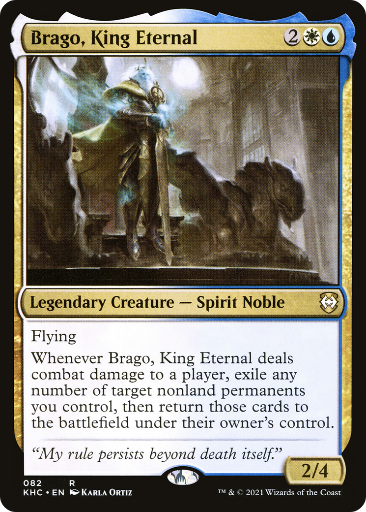 Brago, King Eternal [Kaldheim Commander]-1