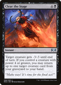 Clear the Stage [Ravnica Allegiance]-1