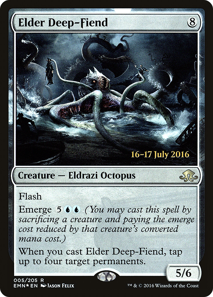Elder Deep-Fiend [Eldritch Moon Prerelease Promos]-1