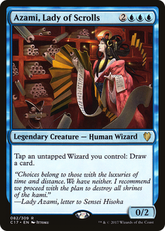 Azami, Lady of Scrolls [Commander 2017]-1