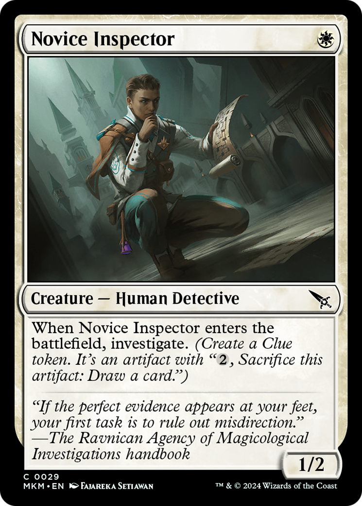 Novice Inspector [Murders at Karlov Manor]-1