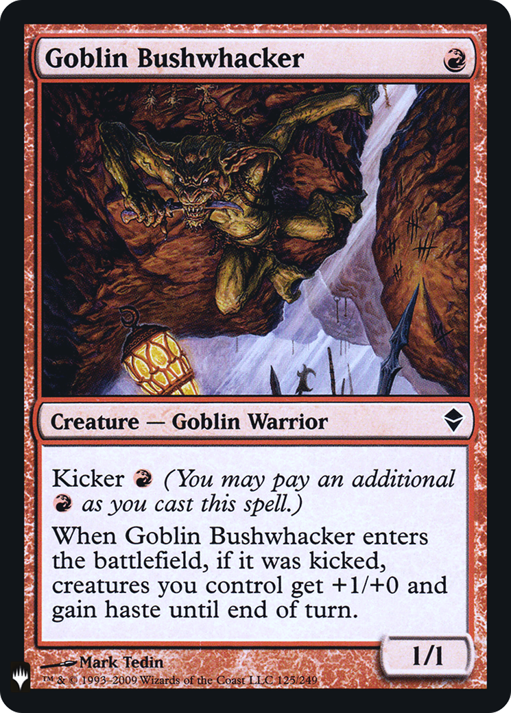 Goblin Bushwhacker [Mystery Booster]-1
