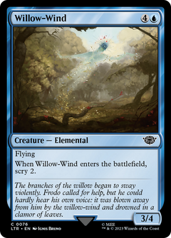 Willow-Wind (LTR-076) - The Lord of the Rings: Tales of Middle-earth Foil-1