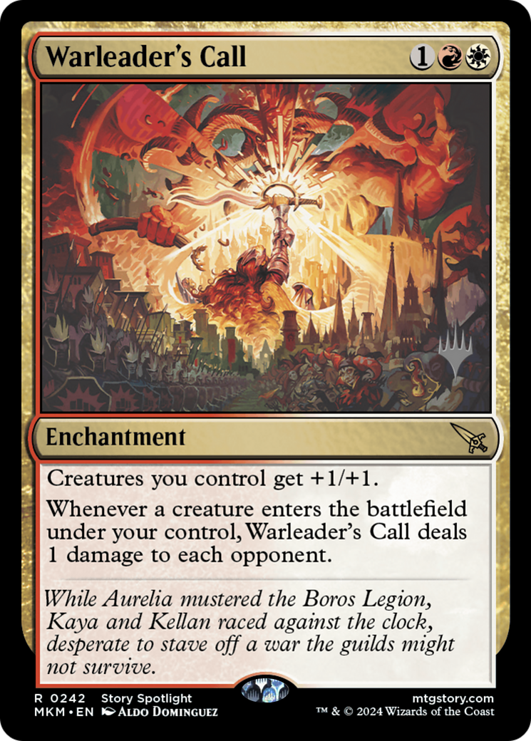Warleader's Call (PPMKM-242) - Murders at Karlov Manor Promos-1