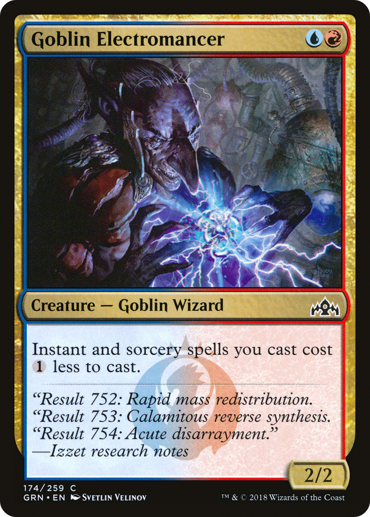 Goblin Electromancer [Guilds of Ravnica]-1