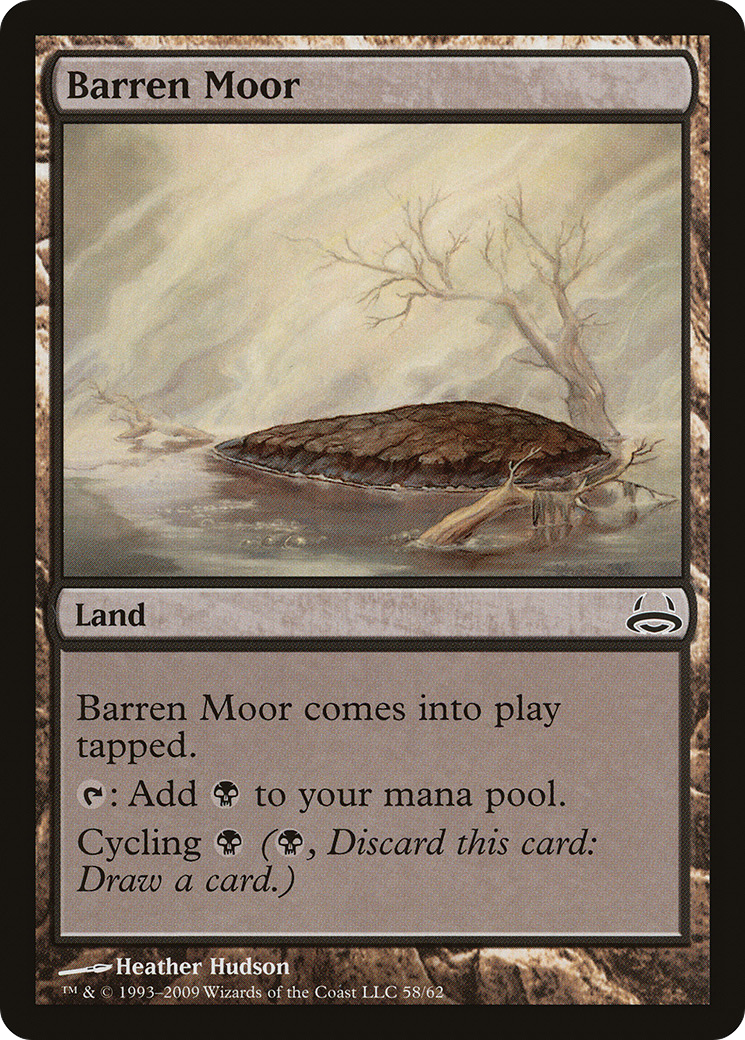 Barren Moor [Duel Decks: Divine vs. Demonic]-1