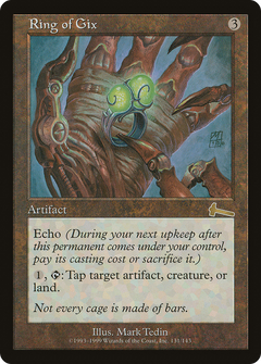 Ring of Gix [Urza's Legacy]-1