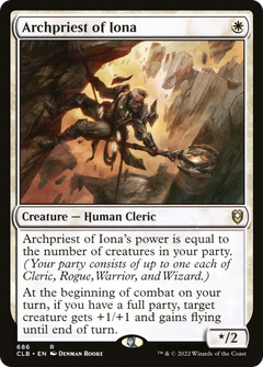 Archpriest of Iona [Commander Legends: Battle for Baldur's Gate]-1