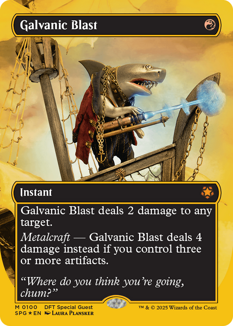 Galvanic Blast (Borderless) (First-Place Foil) [Aetherdrift Special Guests]-1