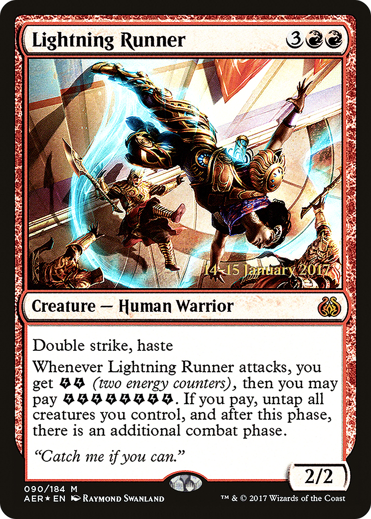 Lightning Runner [Aether Revolt Prerelease Promos]-1