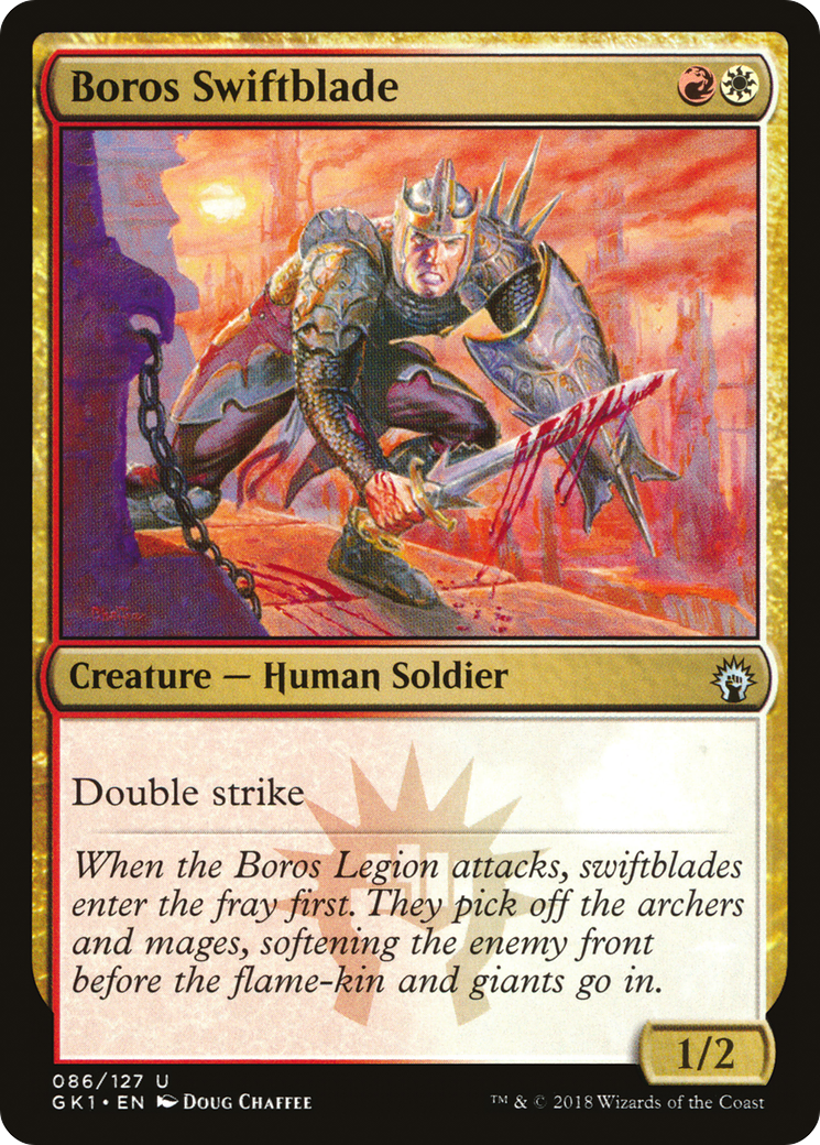 Boros Swiftblade [Guilds of Ravnica Guild Kit]-1