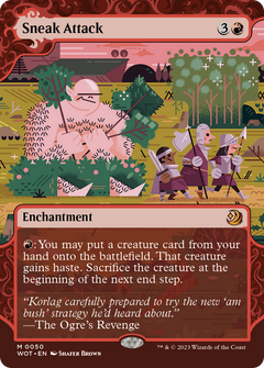 Sneak Attack [Wilds of Eldraine: Enchanting Tales]-1