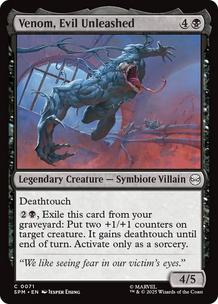 Venom, Evil Unleashed [Marvel's Spider-Man]-1