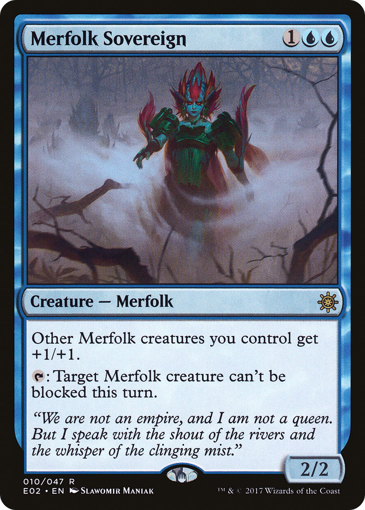 Merfolk Sovereign [Explorers of Ixalan]-1