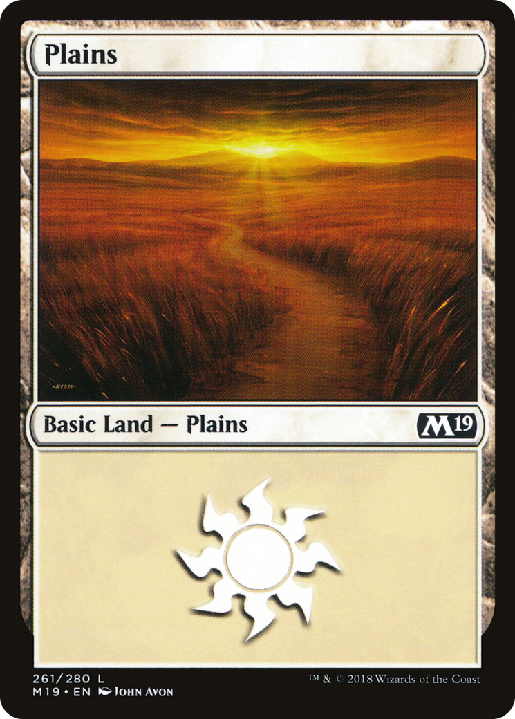 Plains (261) [Core Set 2019]-1