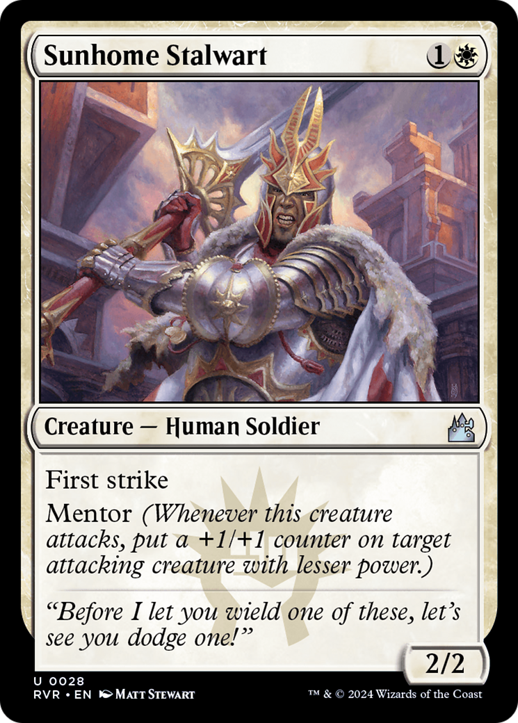 Sunhome Stalwart [Ravnica Remastered]-1