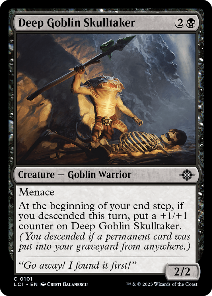 Deep Goblin Skulltaker [The Lost Caverns of Ixalan]-1