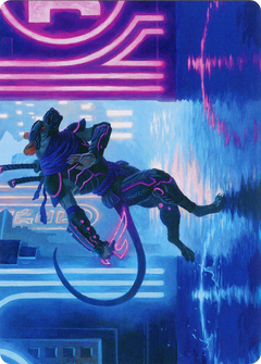 Nezumi Informant // Nezumi Informant (AMOM-027) - March of the Machine Art Series (Borderless)-3