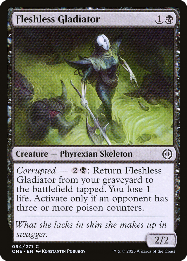 Fleshless Gladiator [Phyrexia: All Will Be One]-1