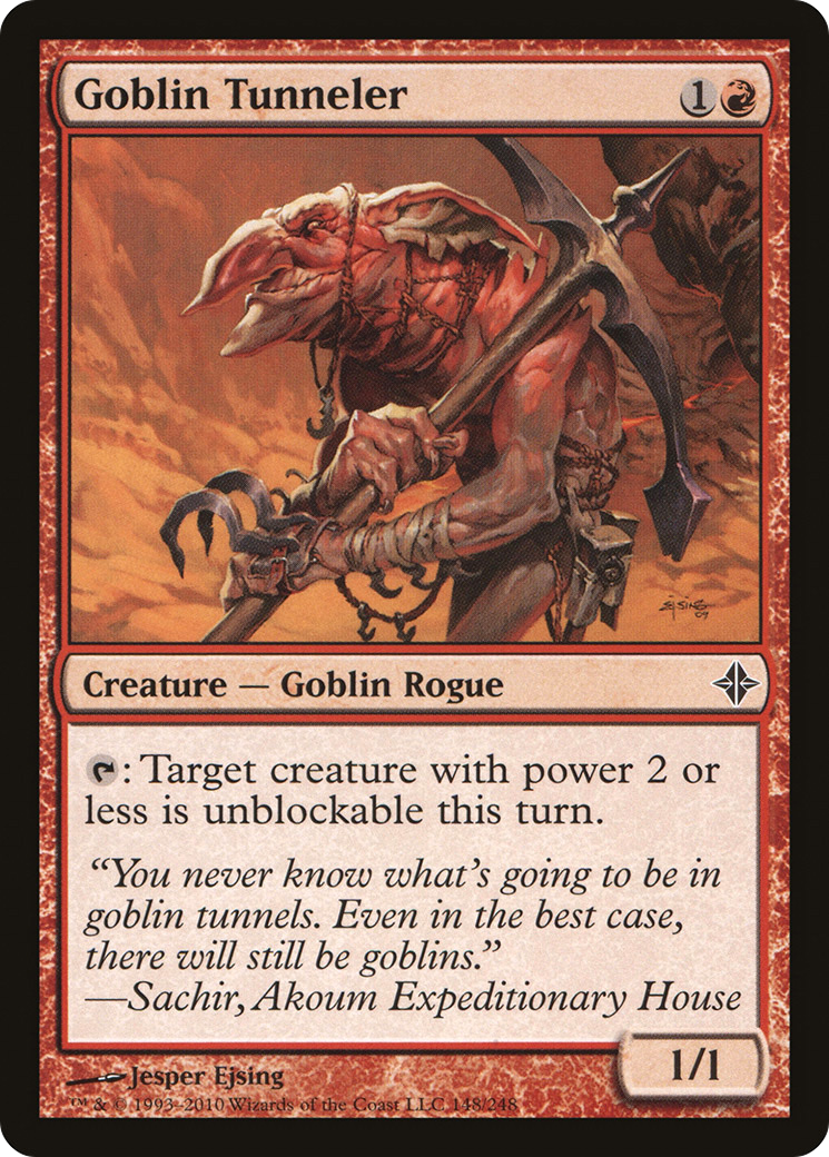 Goblin Tunneler [Rise of the Eldrazi]-1