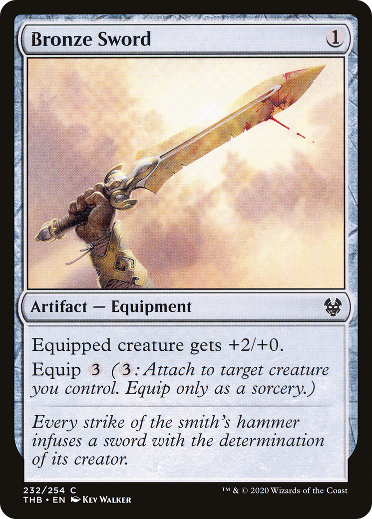Bronze Sword [Theros Beyond Death]-1
