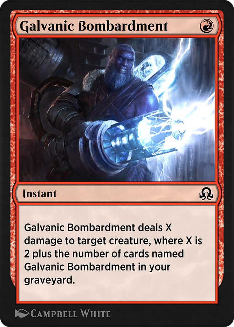 Galvanic Bombardment (SIR-157) - Shadows over Innistrad Remastered-1