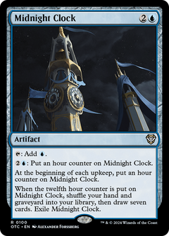 Midnight Clock [Outlaws of Thunder Junction Commander]-1