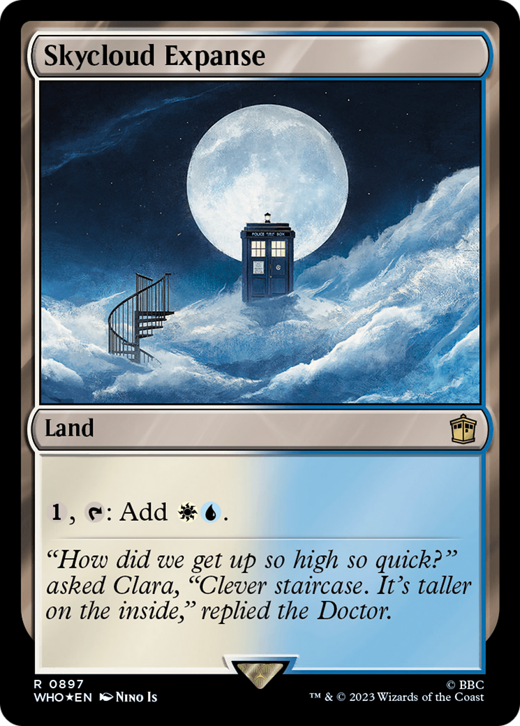 Skycloud Expanse (Surge Foil) [Doctor Who]-1